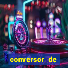 conversor de cruzeiro em real